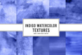 Product image of Indigo Watercolor Textures