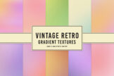 Product image of Vintage Retro Gradient Textures