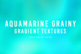 Product image of Aquamarine Grainy Gradient Textures