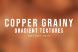 Product image of Copper Grainy Gradient Textures