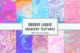 Product image of Groovy Liquid Gradient Textures
