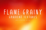 Product image of Flame Grainy Gradient Textures