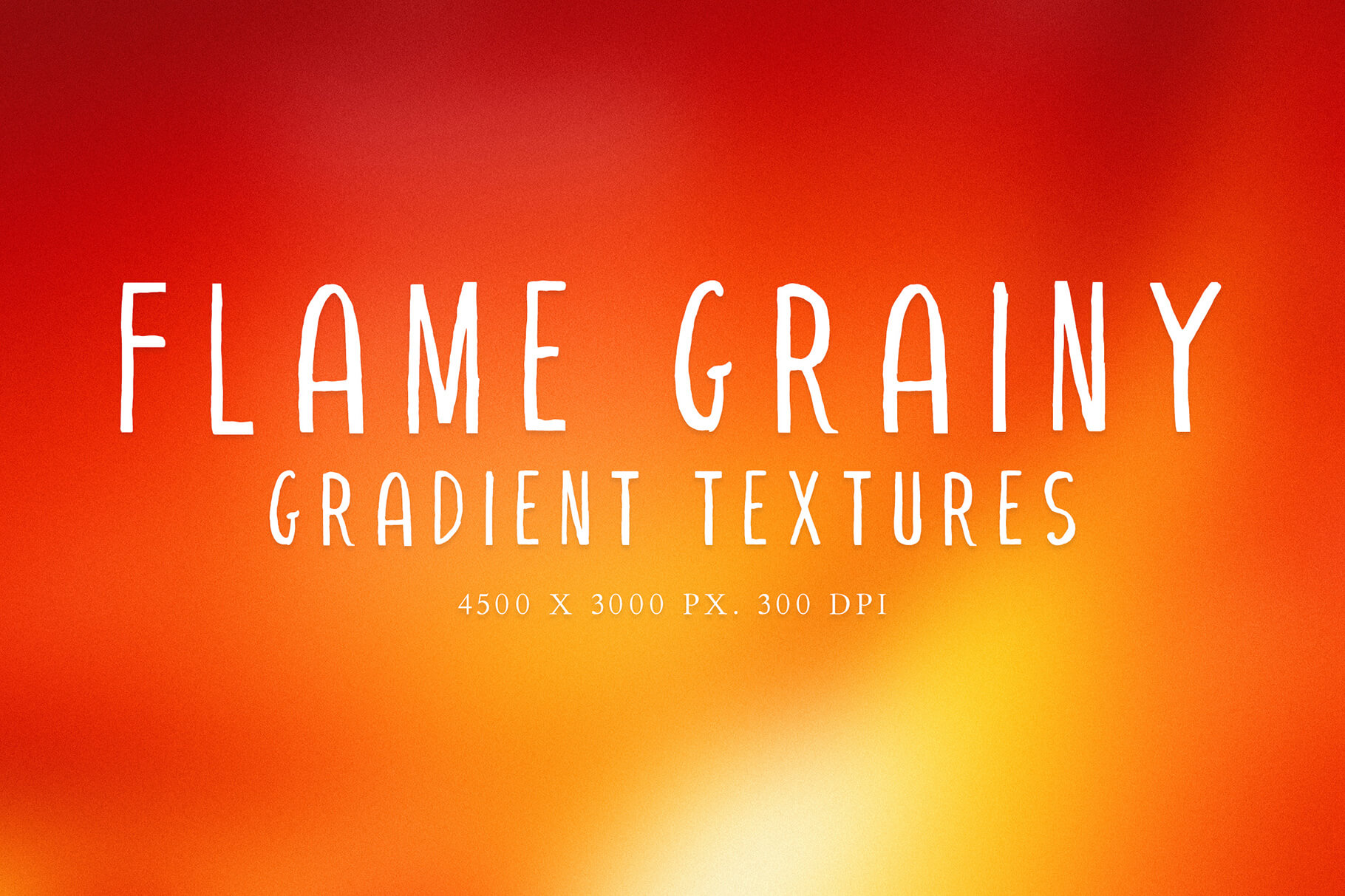 Flame Grainy Gradient Textures Cover