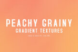 Product image of Peachy Grainy Gradient Textures