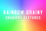 Product image of Rainbow Grainy Gradient Textures
