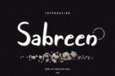 Product image of Sabreen Handmade Font