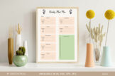 Product image of Weekly Meal Planner SVG