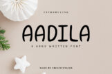 Product image of Aadila Handmade Font