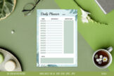 Product image of Floral Daily Planner SVG
