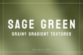 Product image of Sage Green Grainy Gradient Textures