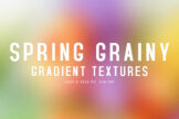 Product image of Spring Grainy Gradient Textures