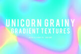 Product image of Unicorn Grainy Gradient Textures