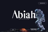 Product image of Abiah Sans Serif Font Family