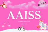 Product image of Aaiss Christmas Font