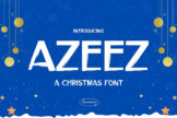 Product image of Azeez Christmas Font