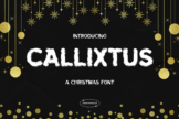 Product image of Callixtus Christmas Font