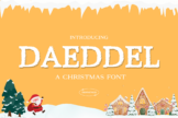 Product image of Daeddel Christmas Font