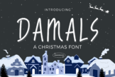 Product image of Damals Handmade Christmas Font