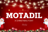 Product image of Motadil Christmas Font