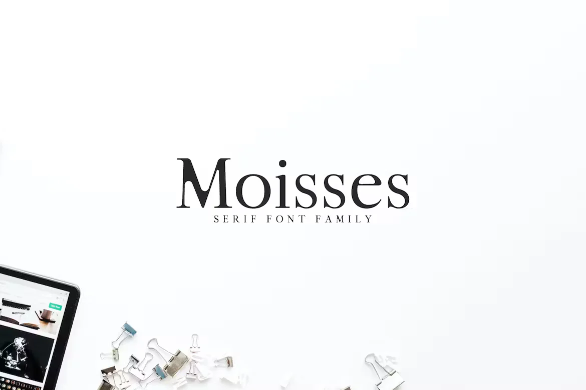 Moisses Font Family Pack