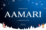Product image of Aamari Christmas Font