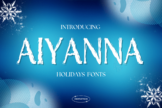 Product image of Aiyanna Holidays Font