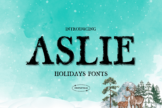 Product image of Aslie Holidays Font