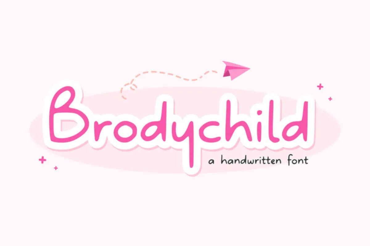Brodychild Handwritten Font
