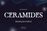 Product image of Ceramides Holidays Font