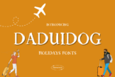 Product image of Daduidog Holiday Font