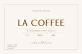 Product image of La Coffee Handmade Font