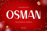 Product image of Osman Holidays Font