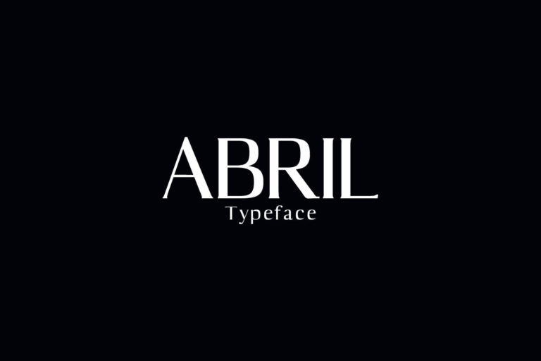 Abril Serif Typeface
