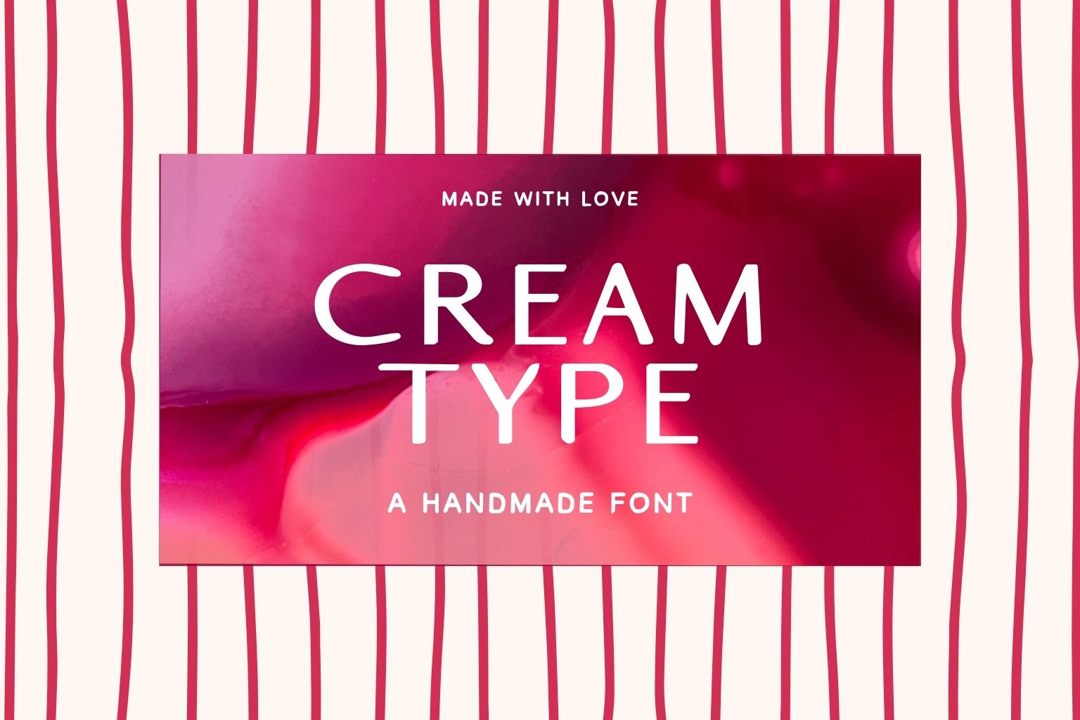 Cream Type Display Font 1 1
