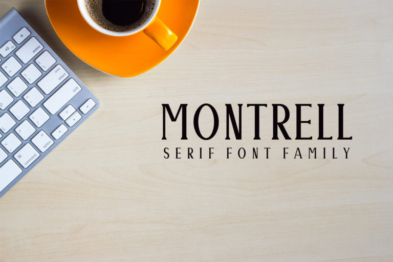 Montrell Serif Typeface
