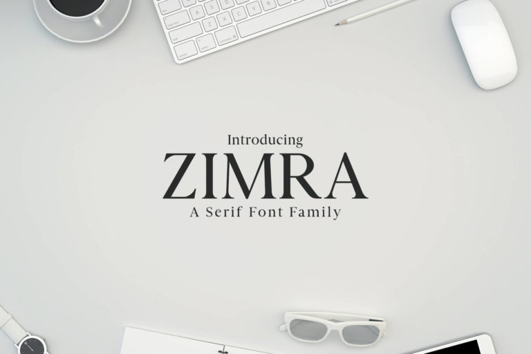 Zimra Serif Font