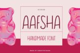 Product image of Aafsha Handwritten Comic Font