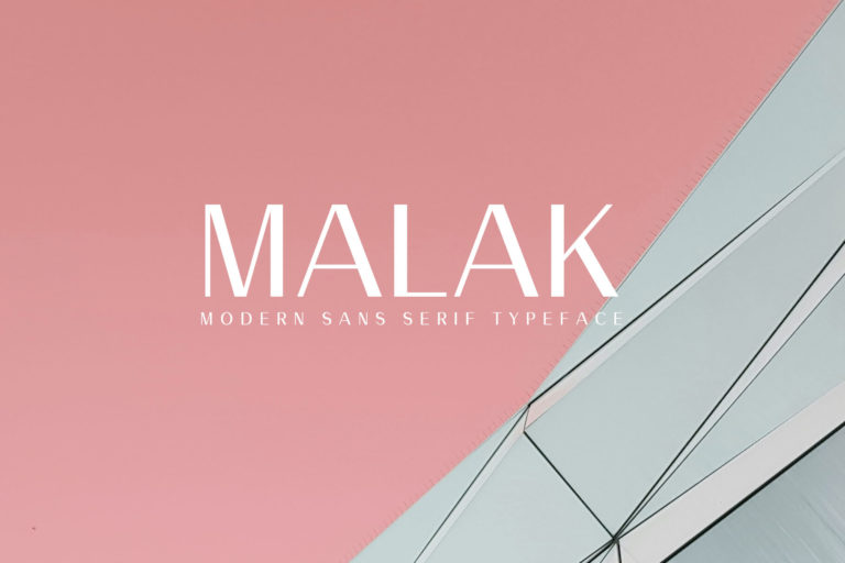 Malak Sans Serif Font Family