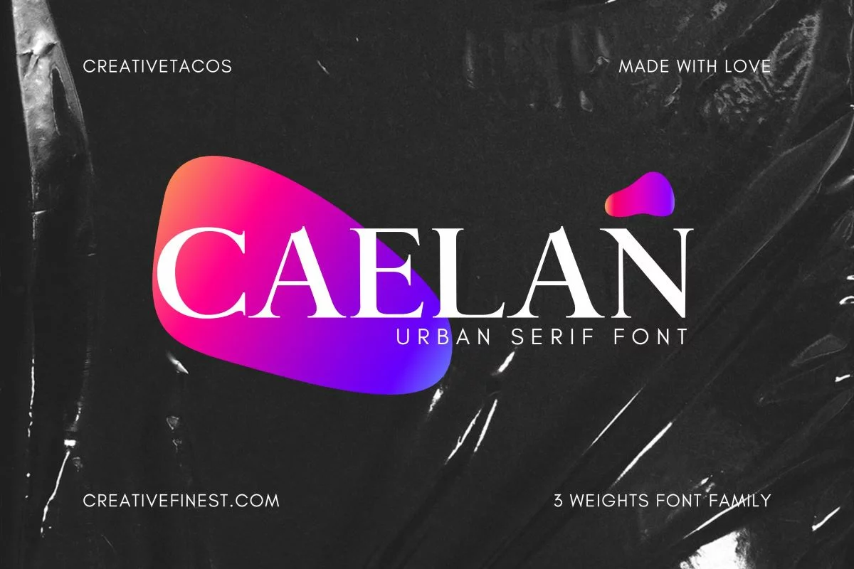 Caelan Serif Font Family