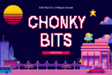 Product image of Chonky Bits Pixel Font