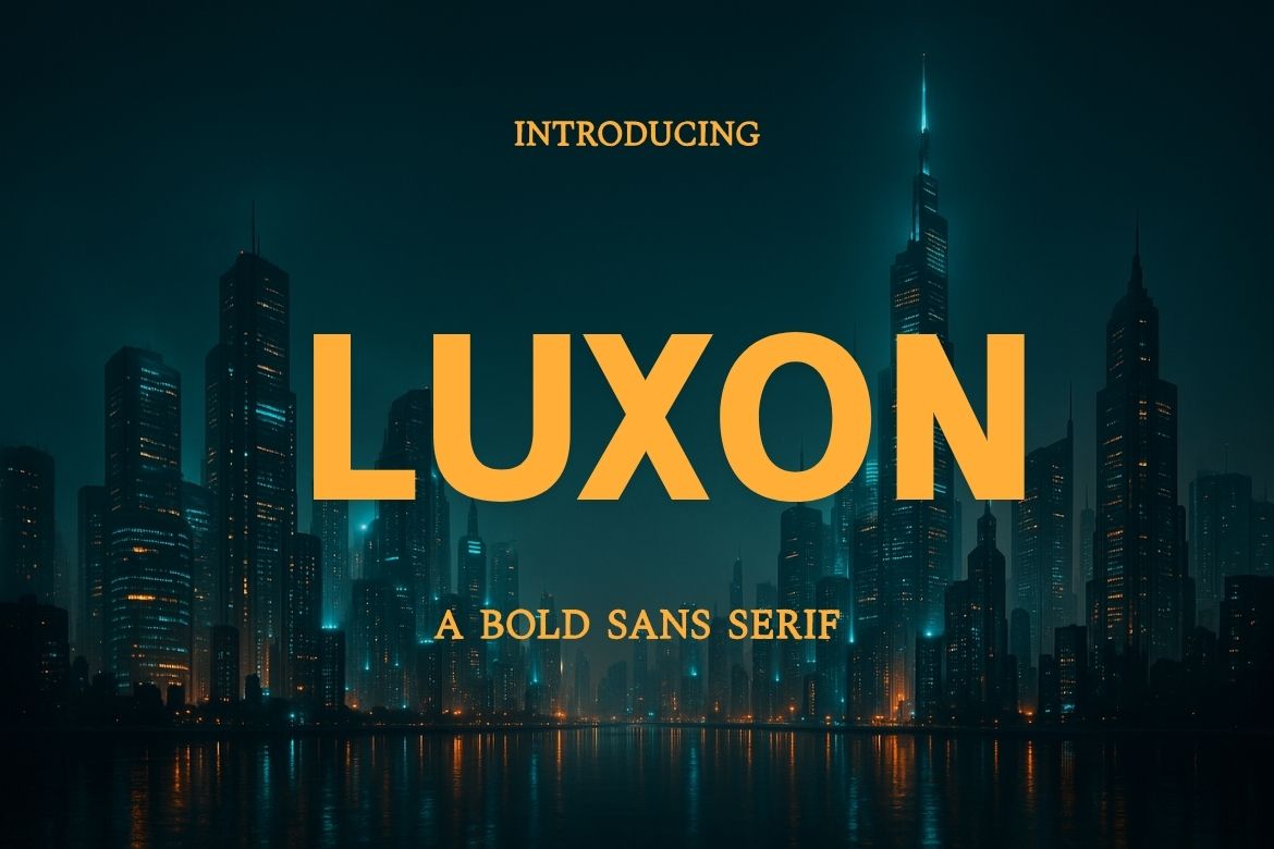 Luxon Sans Serif Font