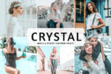 Product image of Crystal Mobile & Desktop Lightroom Presets